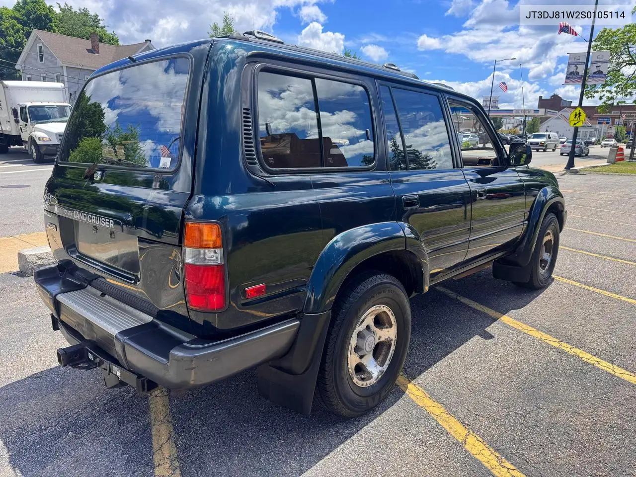 1995 Toyota Land Cruiser Dj81 VIN: JT3DJ81W2S0105114 Lot: 57961646