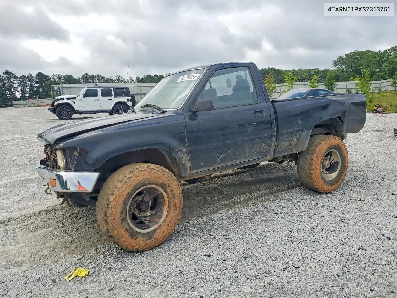 1995 Toyota Pickup 1/2 Ton Short Wheelbase Dx VIN: 4TARN01PXSZ313751 Lot: 58220256