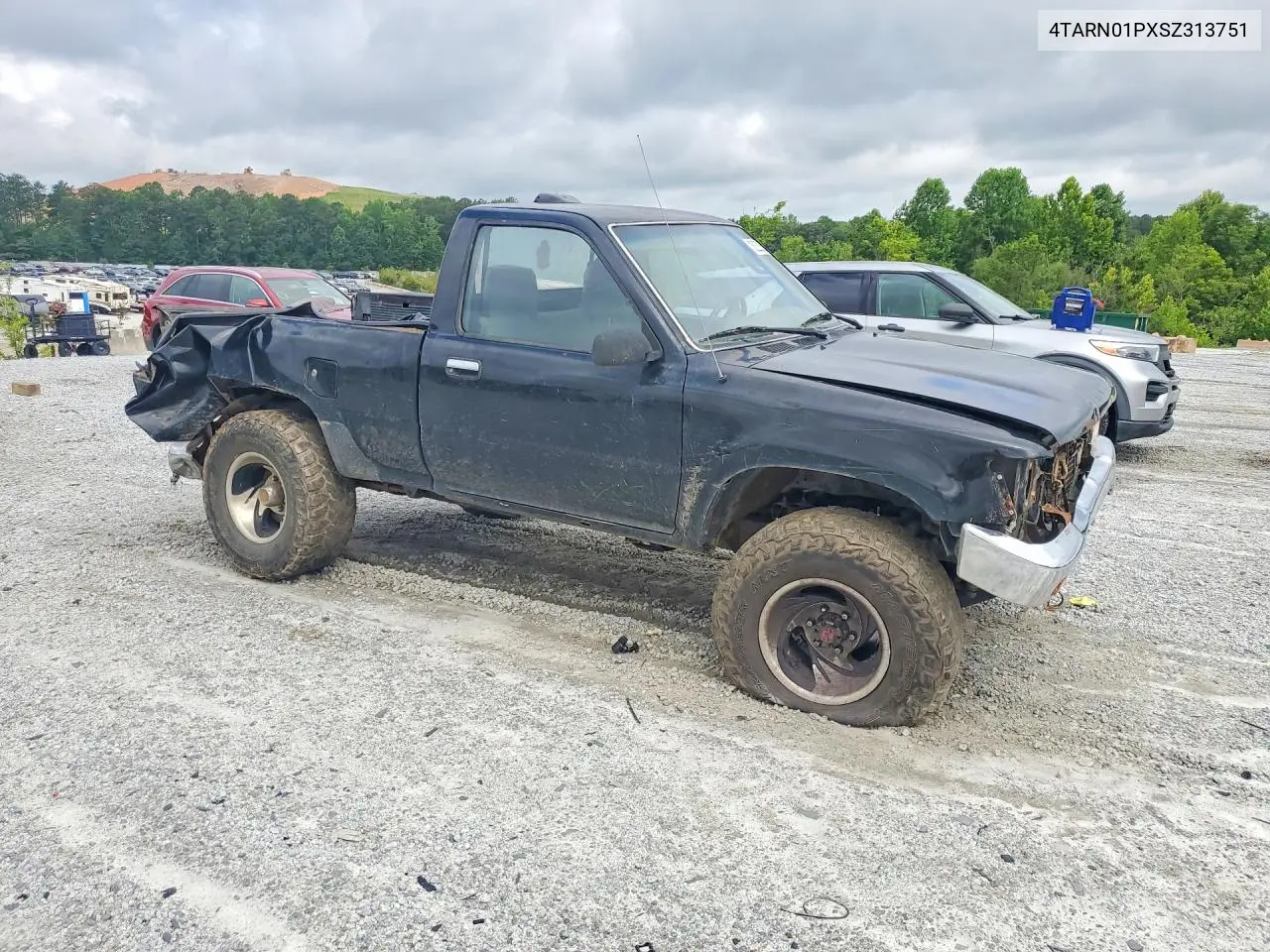 1995 Toyota Pickup 1/2 Ton Short Wheelbase Dx VIN: 4TARN01PXSZ313751 Lot: 58220256