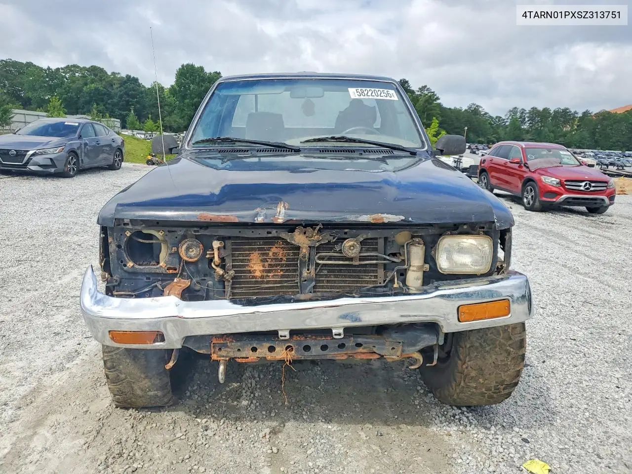 1995 Toyota Pickup 1/2 Ton Short Wheelbase Dx VIN: 4TARN01PXSZ313751 Lot: 58220256