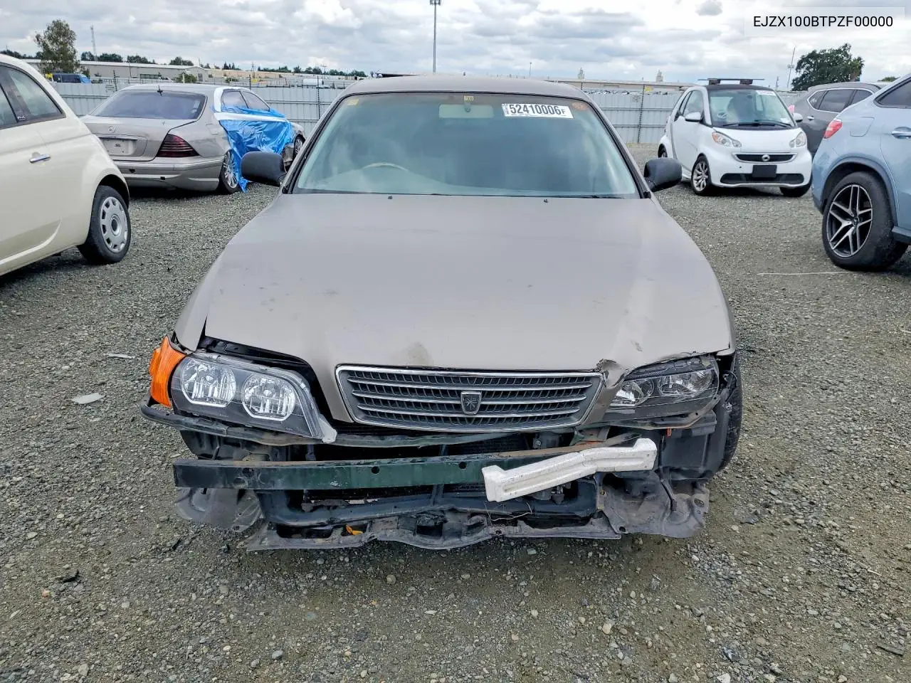1996 Toyota Chaser VIN: EJZX100BTPZF00000 Lot: 52410006