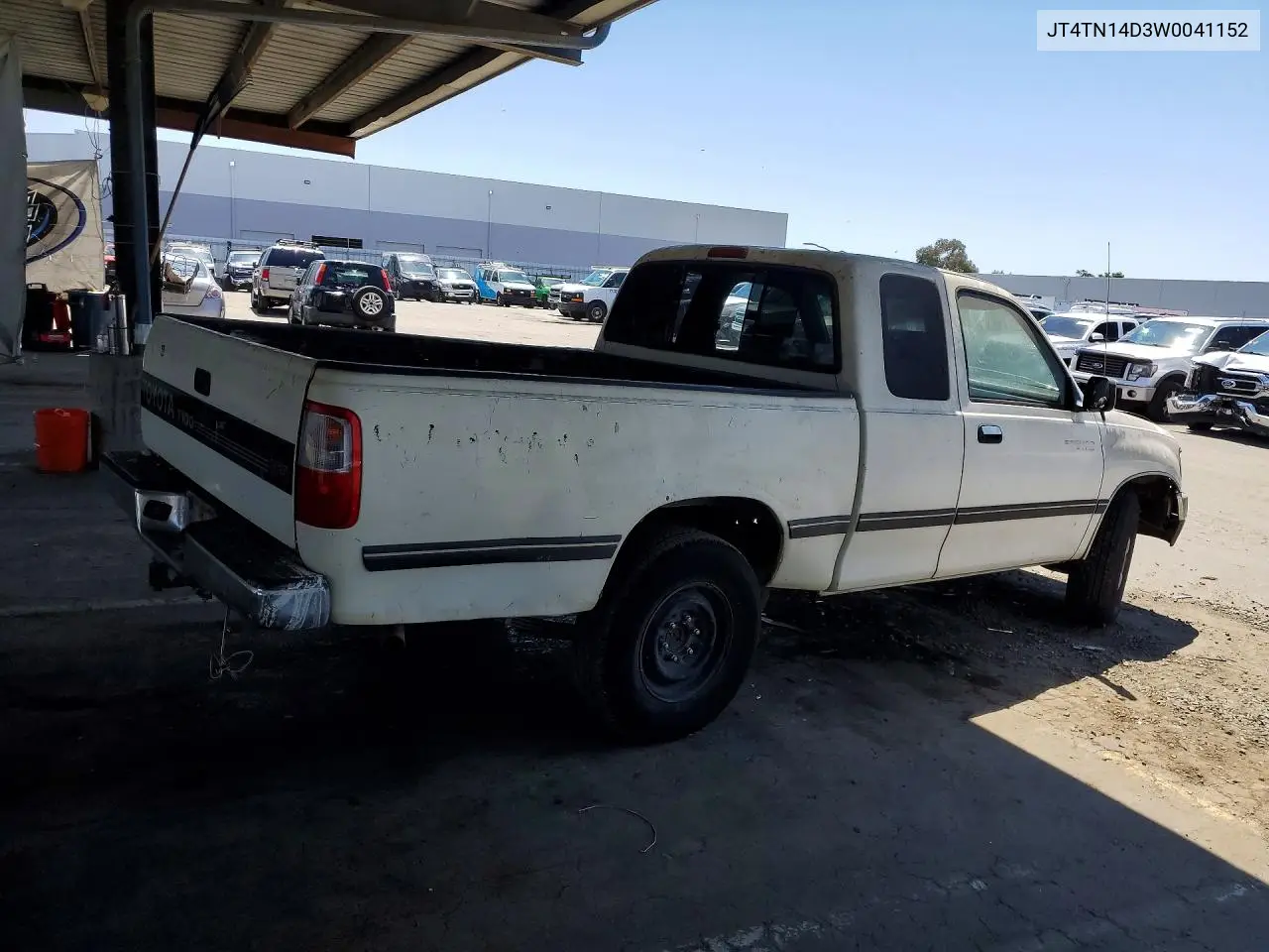 1998 Toyota T100 Xtracab Sr5 VIN: JT4TN14D3W0041152 Lot: 52617886