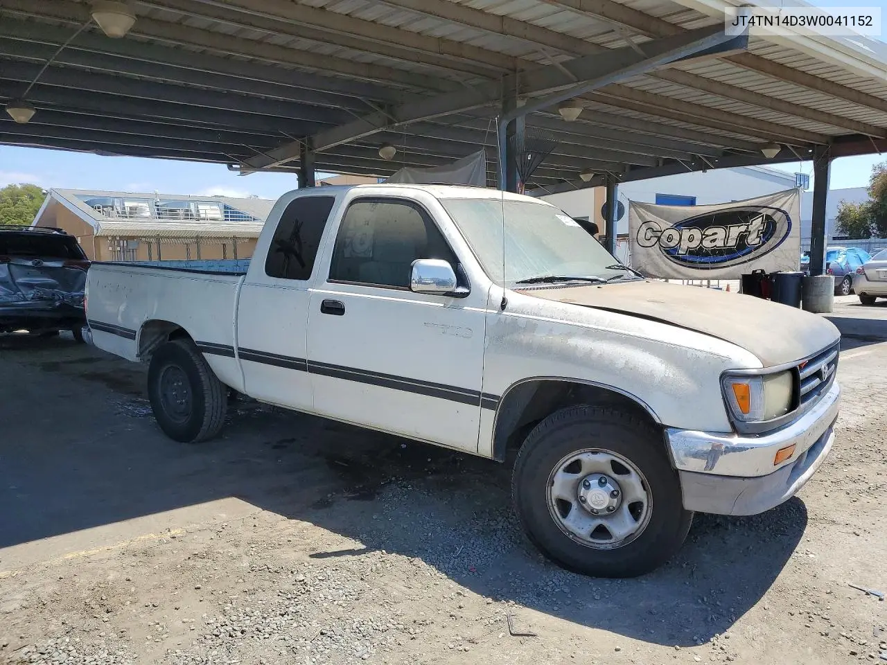 1998 Toyota T100 Xtracab Sr5 VIN: JT4TN14D3W0041152 Lot: 52617886
