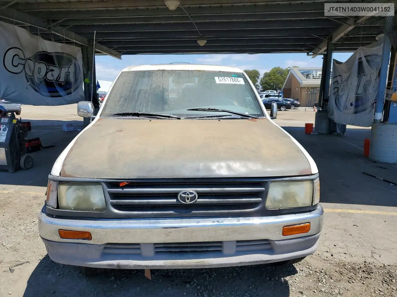 1998 Toyota T100 Xtracab Sr5 VIN: JT4TN14D3W0041152 Lot: 52617886
