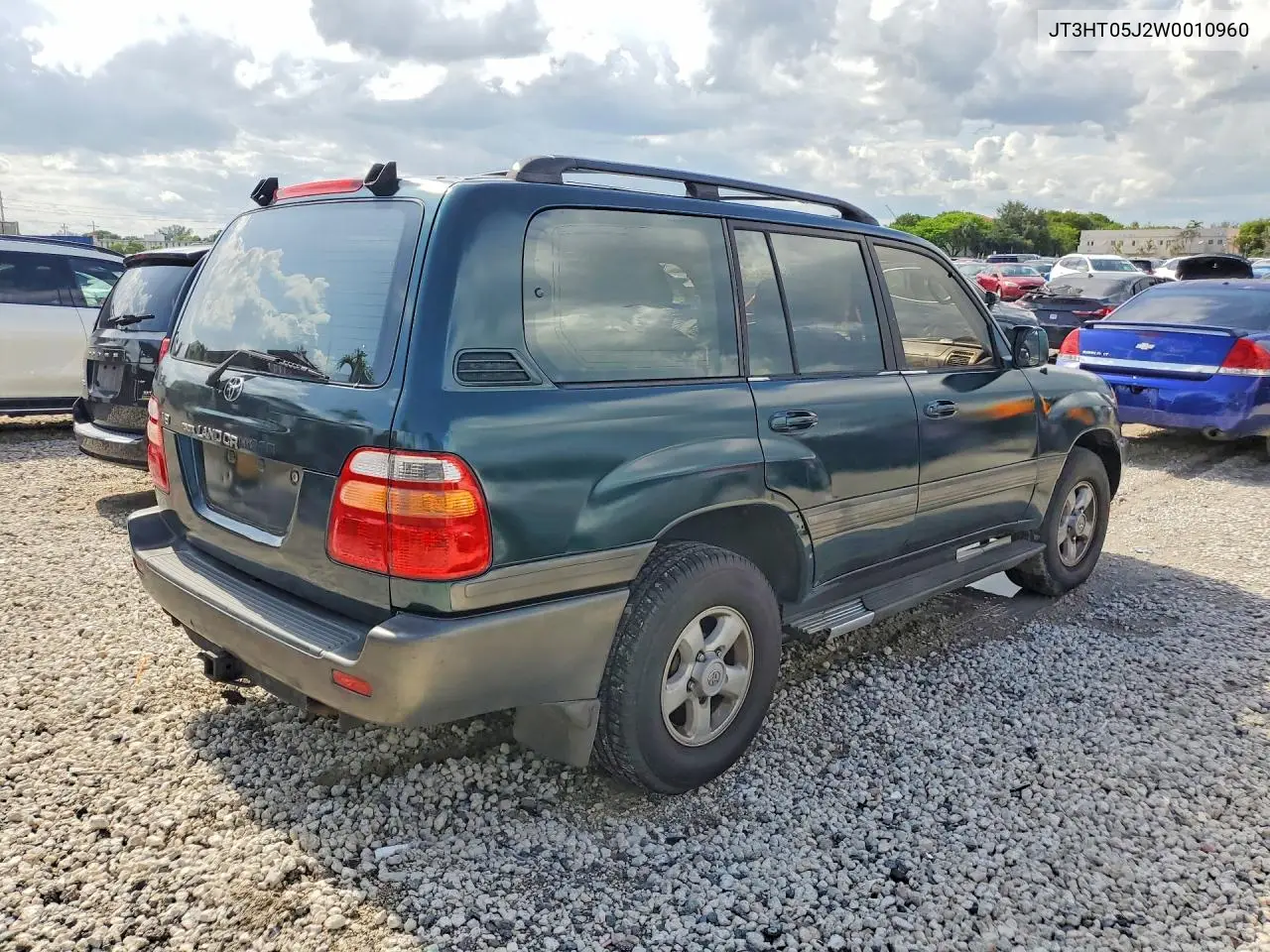 1998 Toyota Land Cruiser Base VIN: JT3HT05J2W0010960 Lot: 55358486