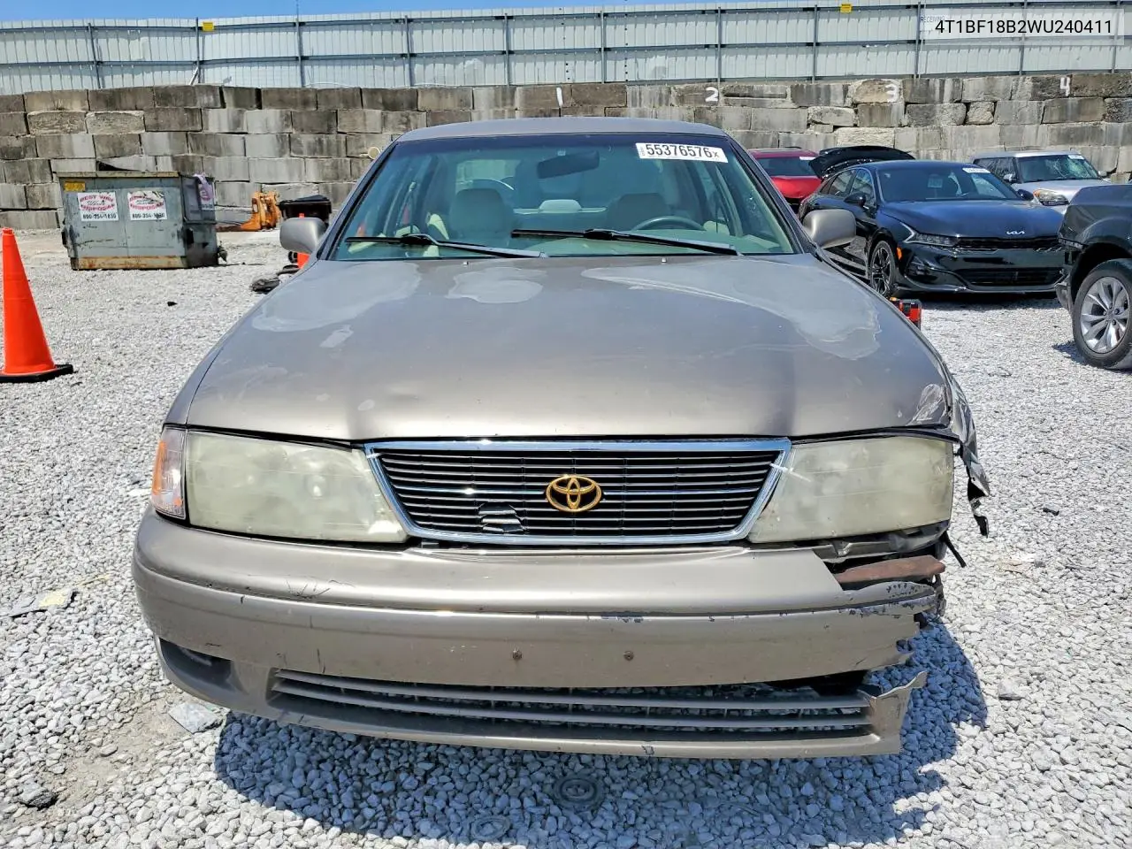 1998 Toyota Avalon Xl VIN: 4T1BF18B2WU240411 Lot: 55376576