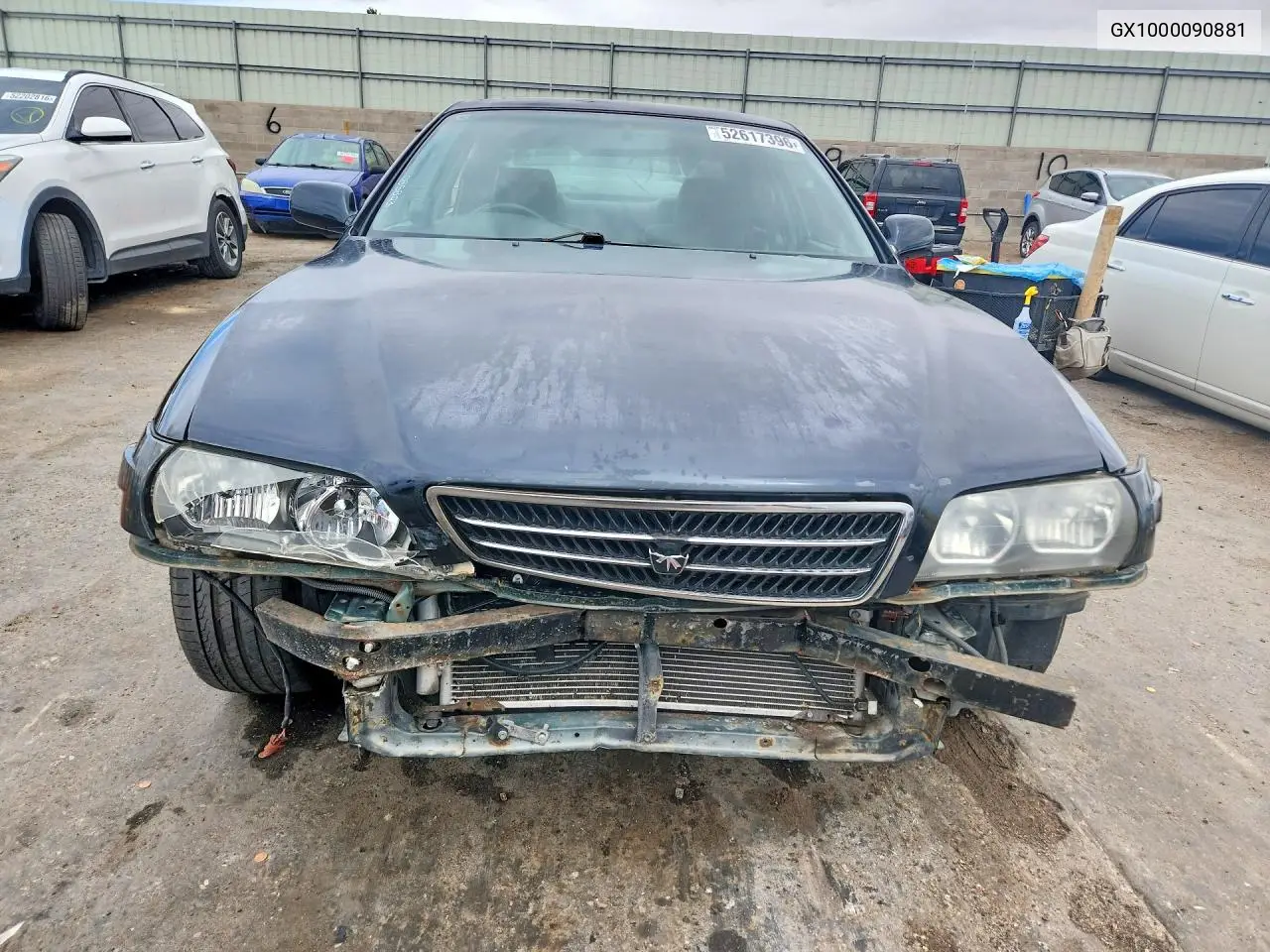 1999 Toyota Chaser VIN: GX1000090881 Lot: 52617396