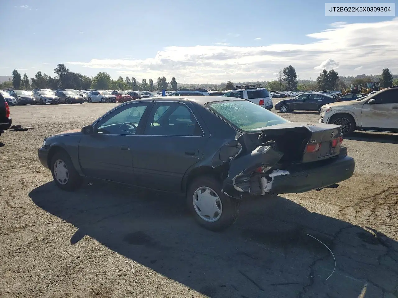1999 Toyota Camry Le VIN: JT2BG22K5X0309304 Lot: 55031606