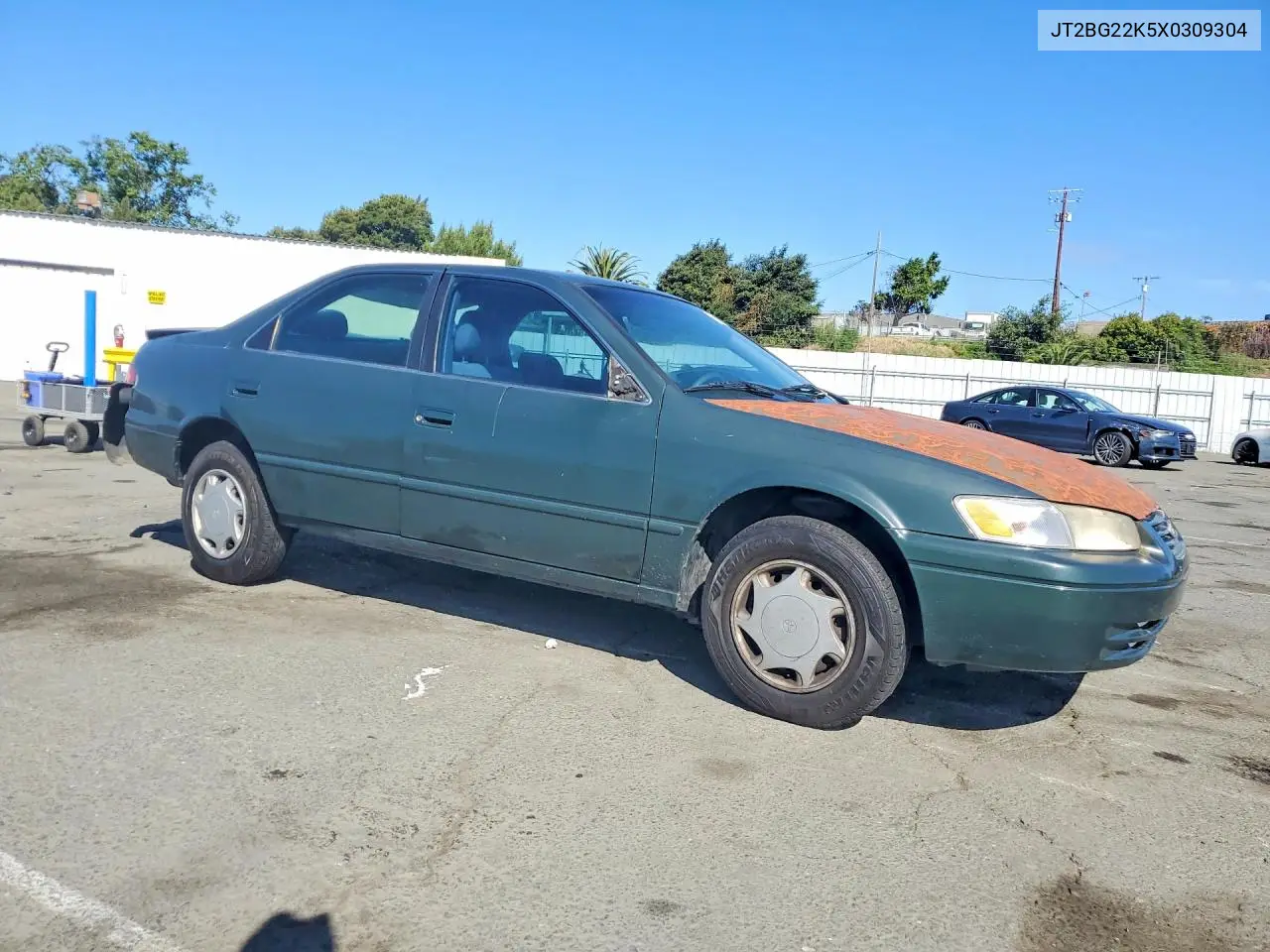 1999 Toyota Camry Le VIN: JT2BG22K5X0309304 Lot: 55031606