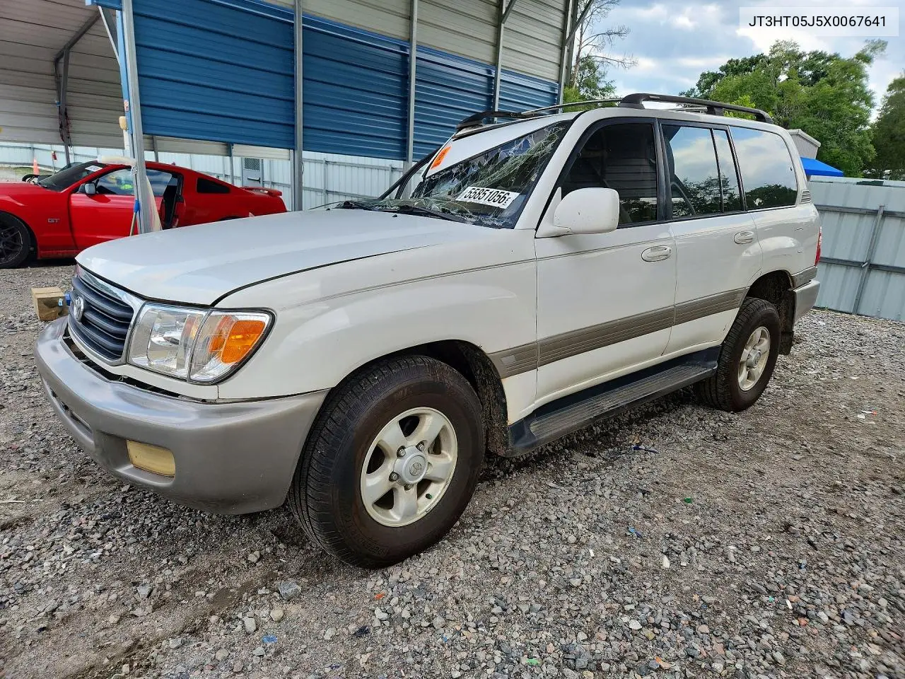 1999 Toyota Land Cruiser Base VIN: JT3HT05J5X0067641 Lot: 55851056