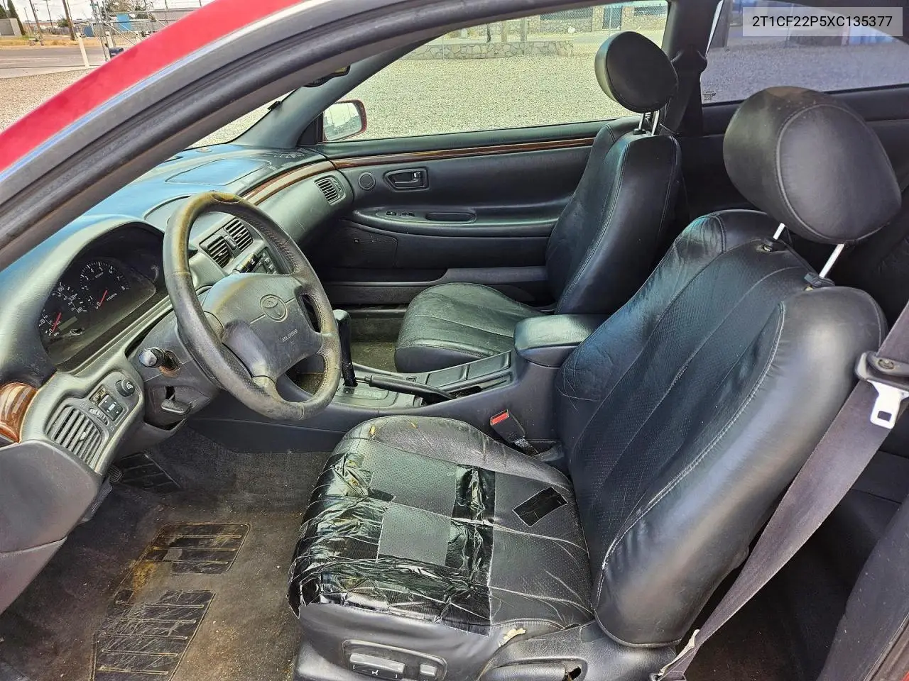 1999 Toyota Camry Solara Sle V6 VIN: 2T1CF22P5XC135377 Lot: 56290776