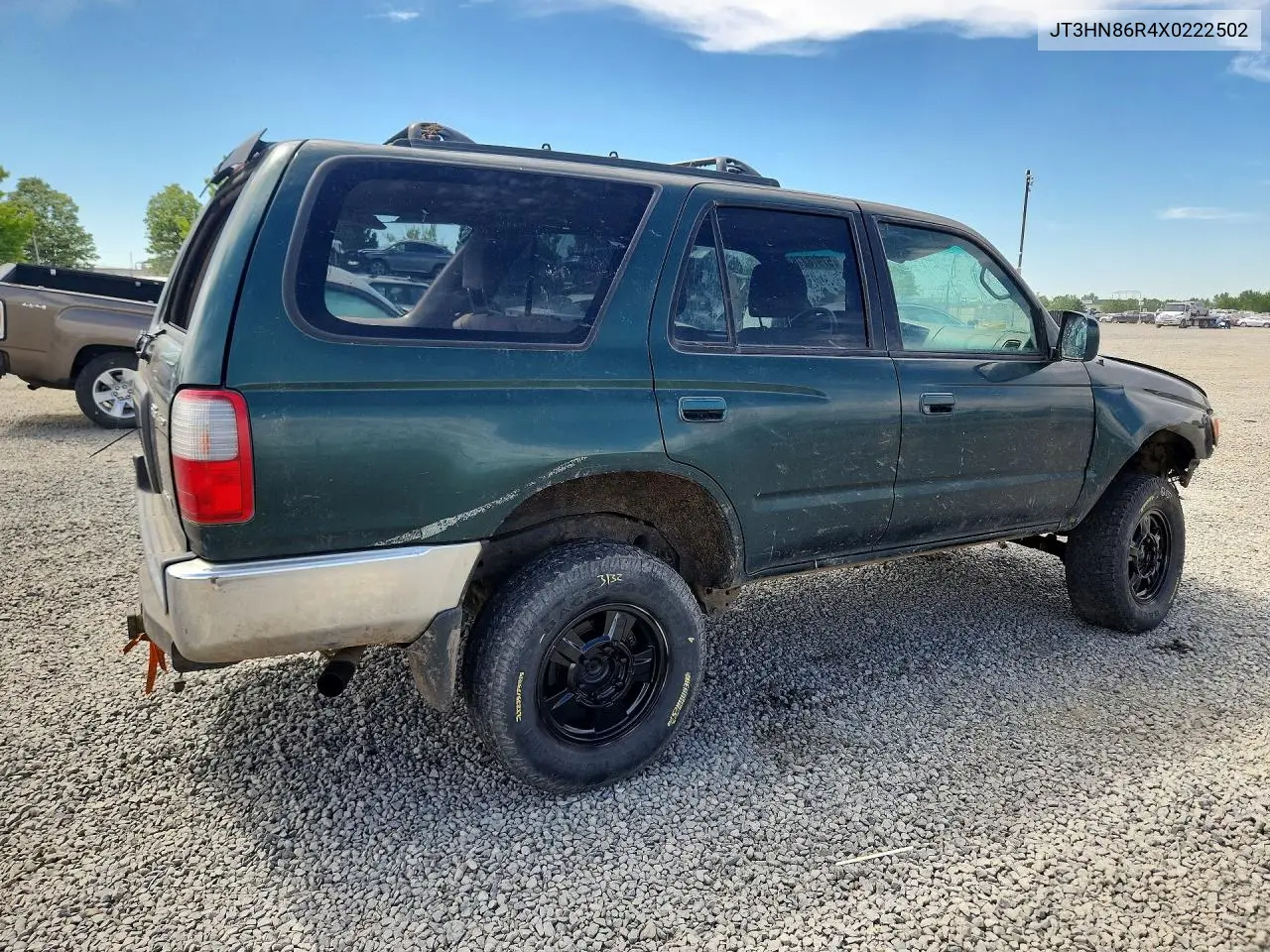 1999 Toyota 4Runner Sr5 VIN: JT3HN86R4X0222502 Lot: 57918276