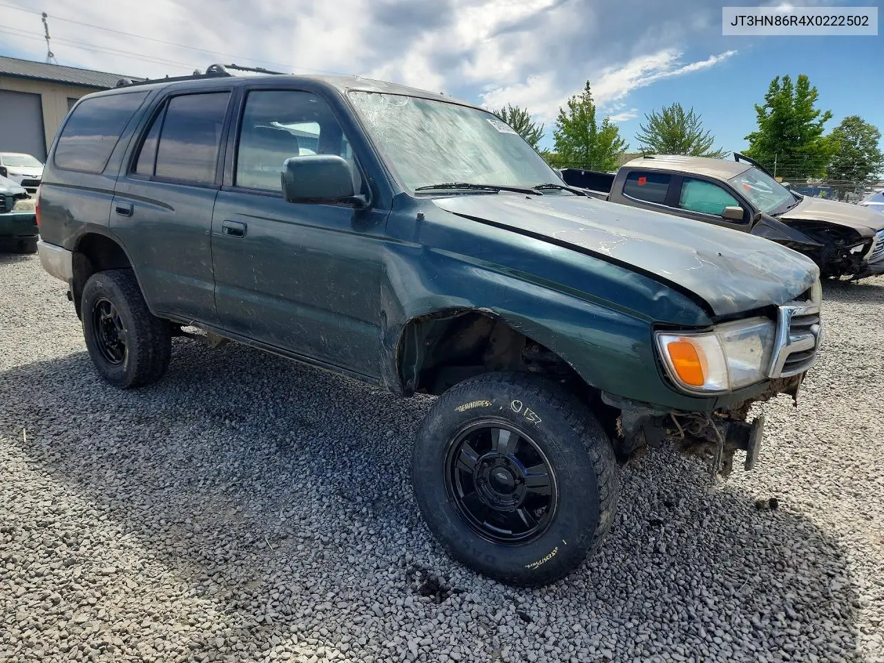 1999 Toyota 4Runner Sr5 VIN: JT3HN86R4X0222502 Lot: 57918276