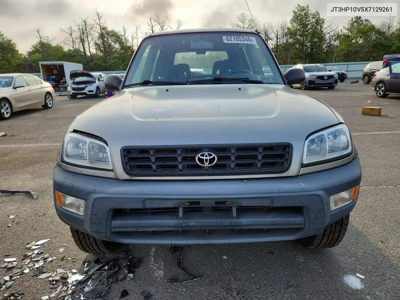 1999 Toyota Rav4 Base VIN: JT3HP10V5X7129261 Lot: 62105346