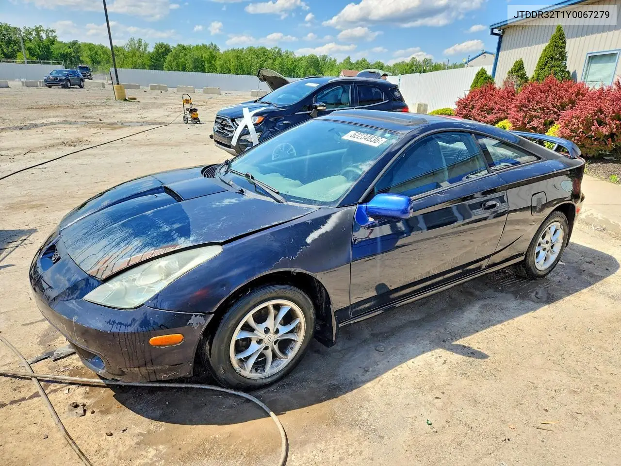 2000 Toyota Celica Gt VIN: JTDDR32T1Y0067279 Lot: 52234836