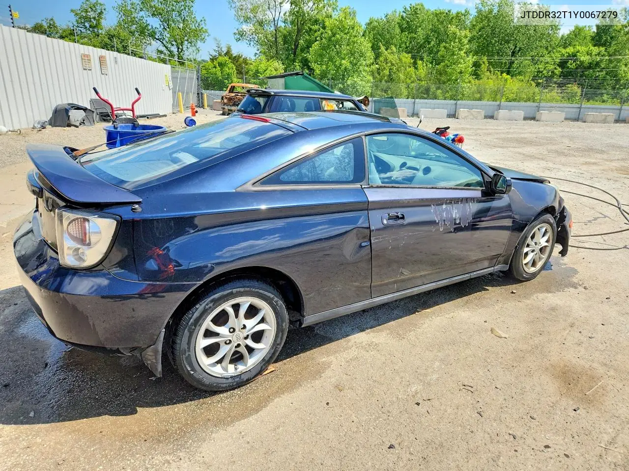 2000 Toyota Celica Gt VIN: JTDDR32T1Y0067279 Lot: 52234836