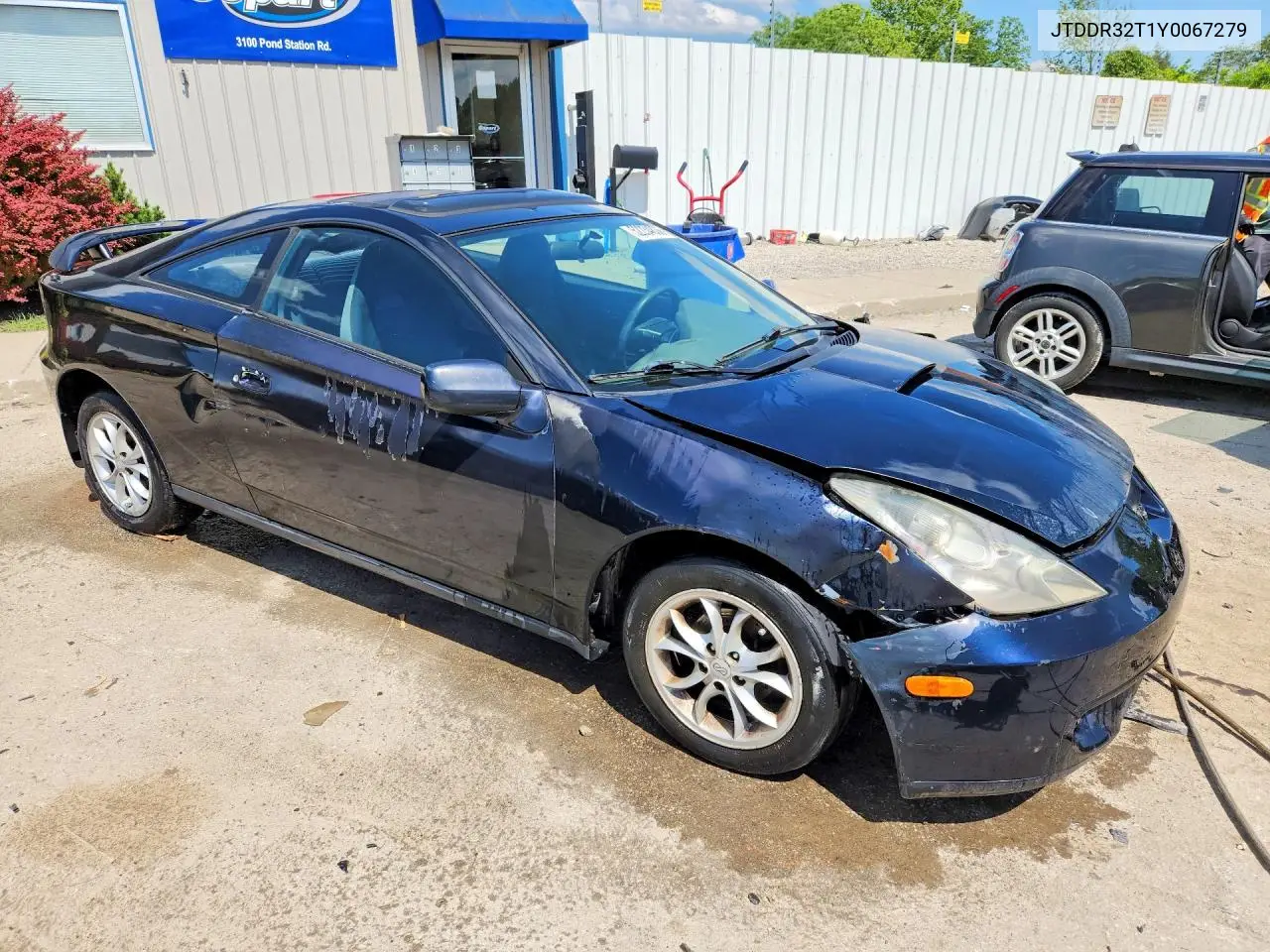 2000 Toyota Celica Gt VIN: JTDDR32T1Y0067279 Lot: 52234836