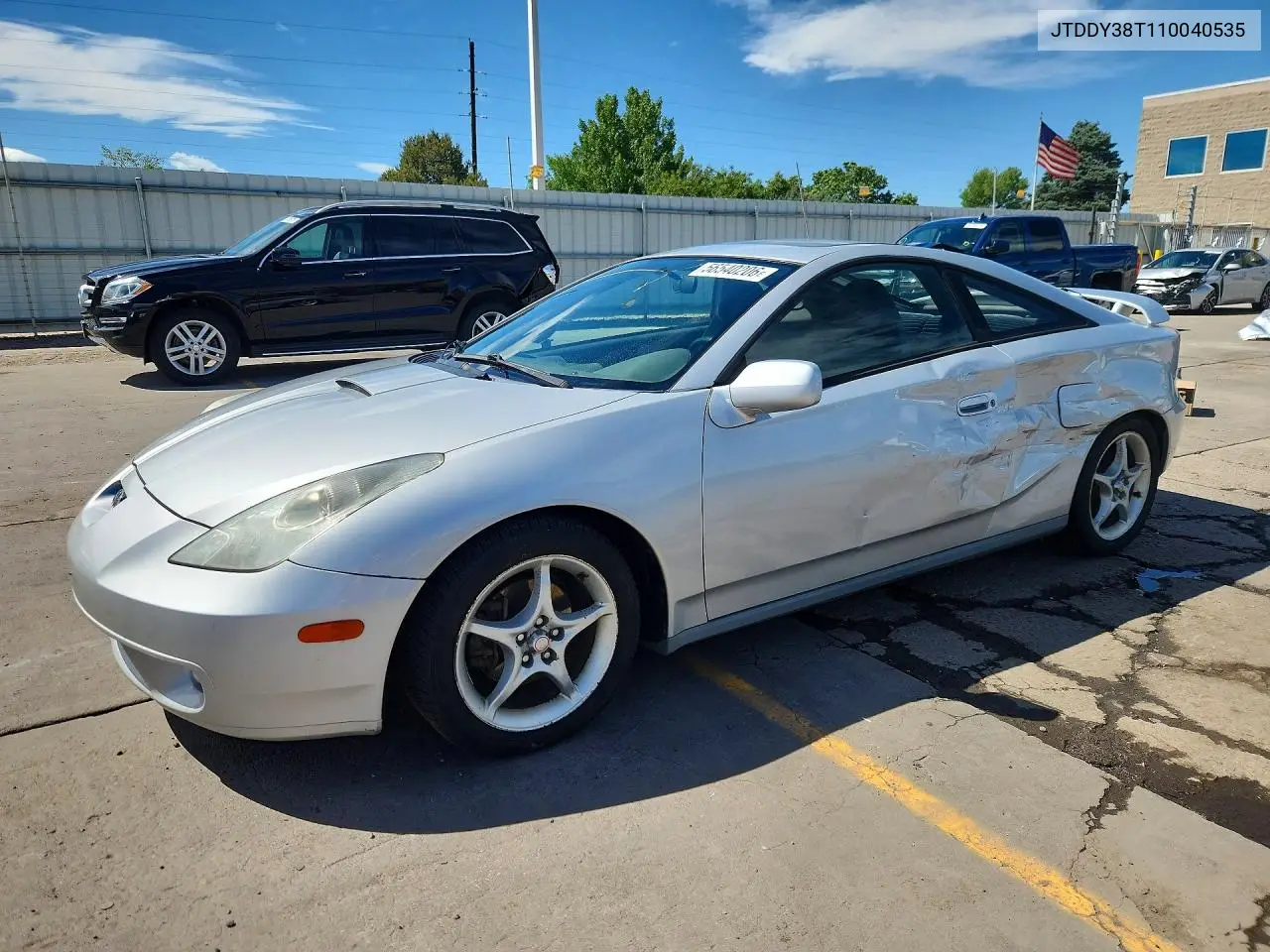 2001 Toyota Celica Gt-S VIN: JTDDY38T110040535 Lot: 56540206
