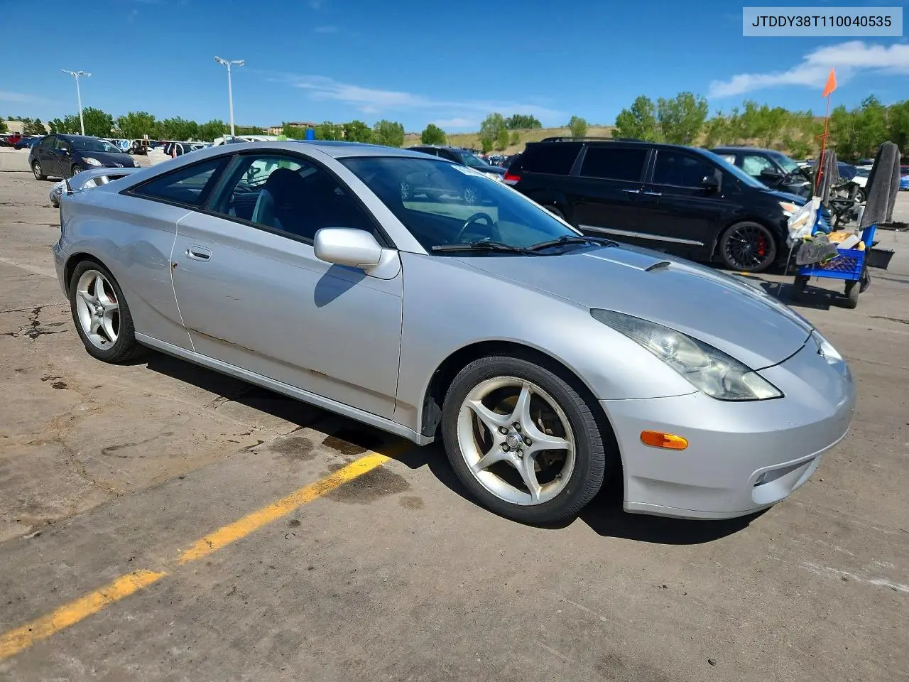 2001 Toyota Celica Gt-S VIN: JTDDY38T110040535 Lot: 56540206