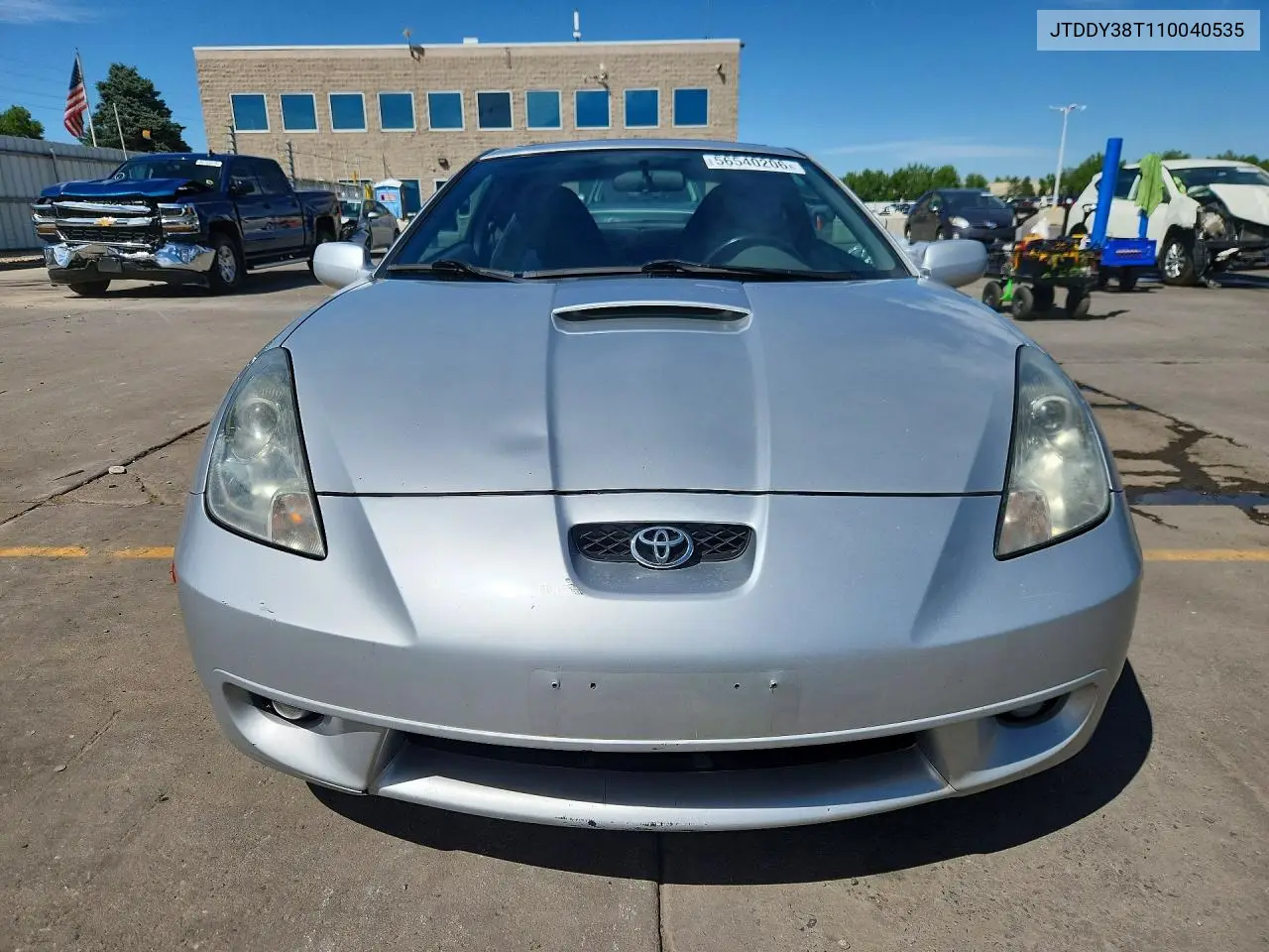 2001 Toyota Celica Gt-S VIN: JTDDY38T110040535 Lot: 56540206