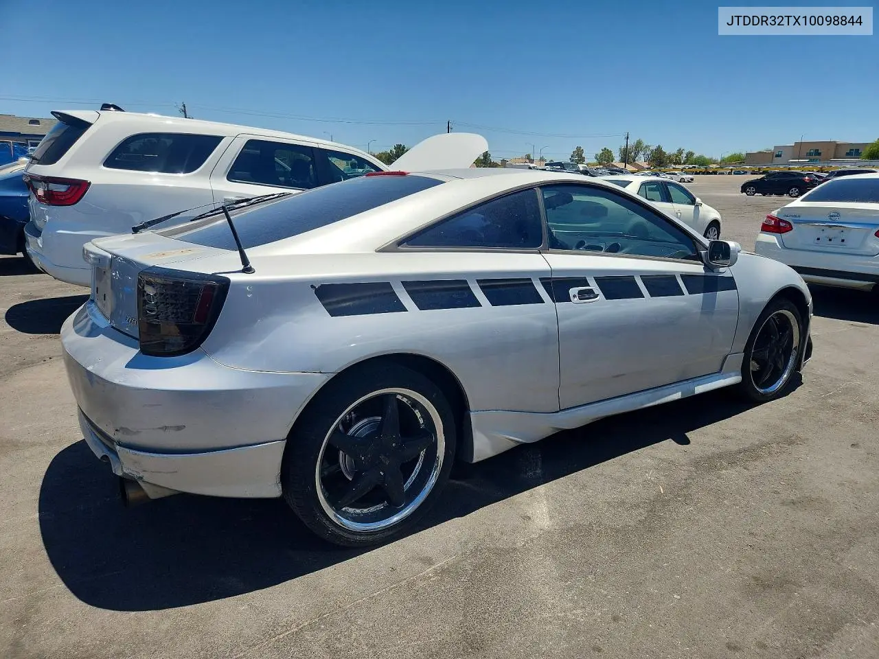 2001 Toyota Celica Gt VIN: JTDDR32TX10098844 Lot: 56712186