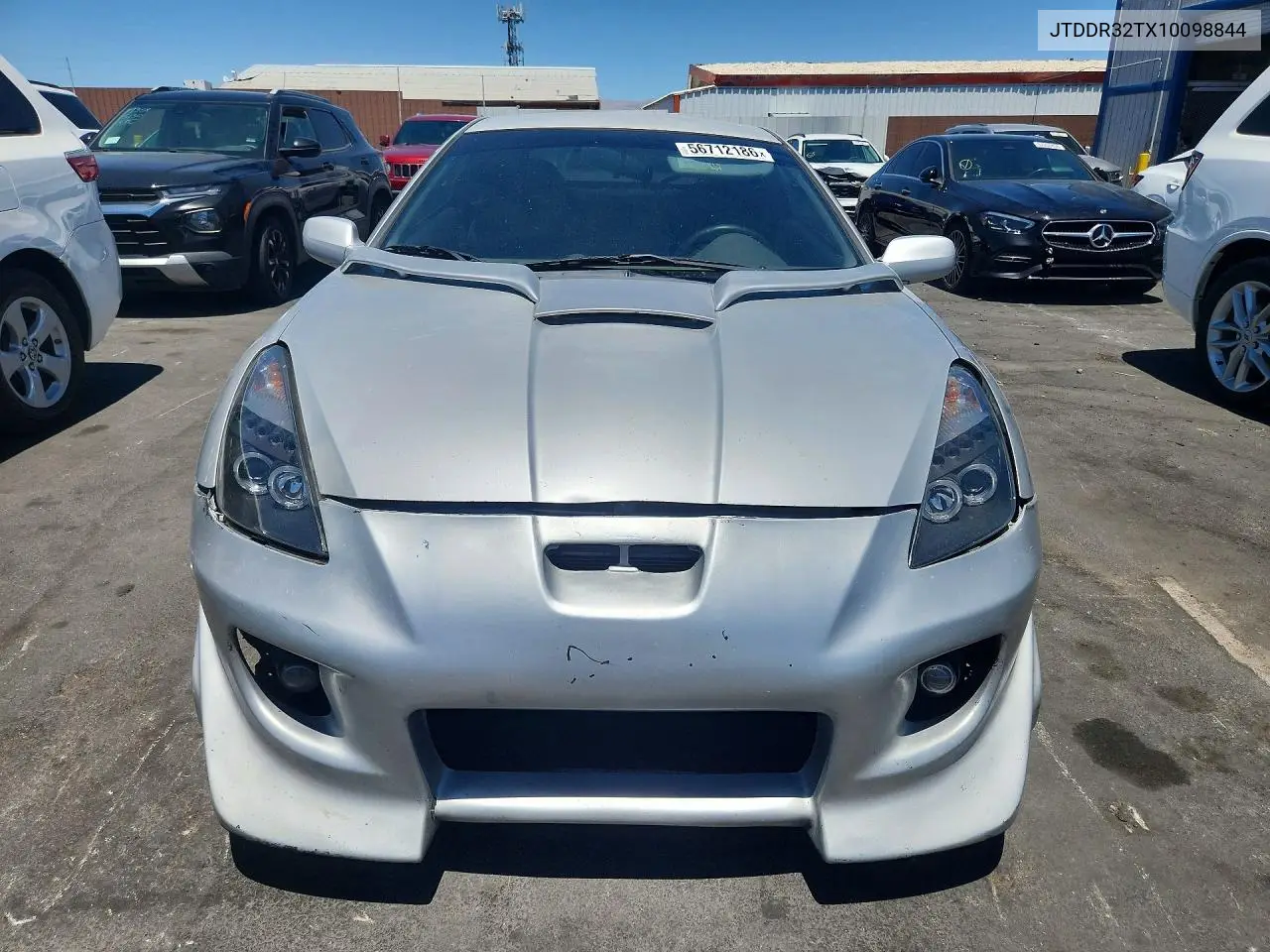 2001 Toyota Celica Gt VIN: JTDDR32TX10098844 Lot: 56712186