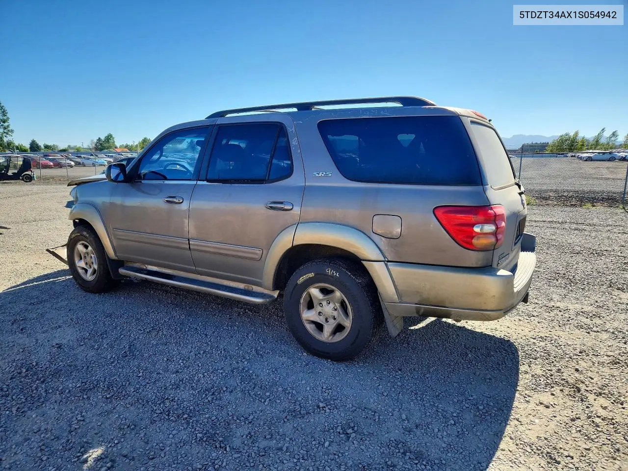 2001 Toyota Sequoia Sr5 VIN: 5TDZT34AX1S054942 Lot: 57713976