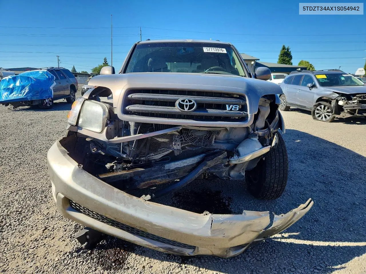 2001 Toyota Sequoia Sr5 VIN: 5TDZT34AX1S054942 Lot: 57713976