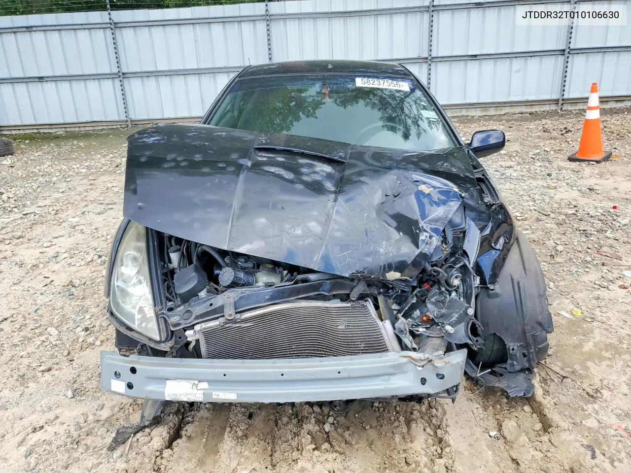 2001 Toyota Celica Gt VIN: JTDDR32T010106630 Lot: 58237556