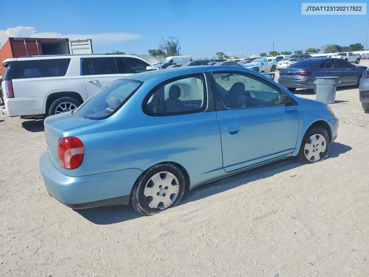2002 Toyota Echo Base VIN: JTDAT123120217522 Lot: 52927056