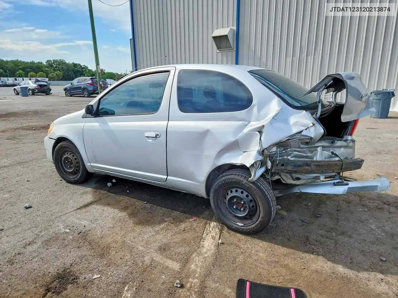 2002 Toyota Echo Base VIN: JTDAT123120213874 Lot: 57398876