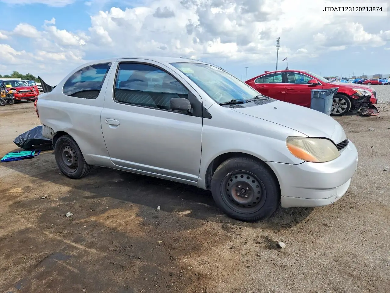 2002 Toyota Echo Base VIN: JTDAT123120213874 Lot: 57398876
