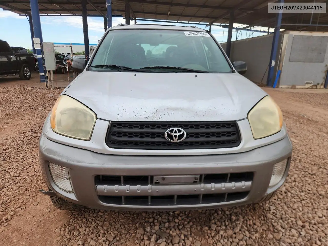 2002 Toyota Rav4 Base VIN: JTEGH20VX20044116 Lot: 58903956