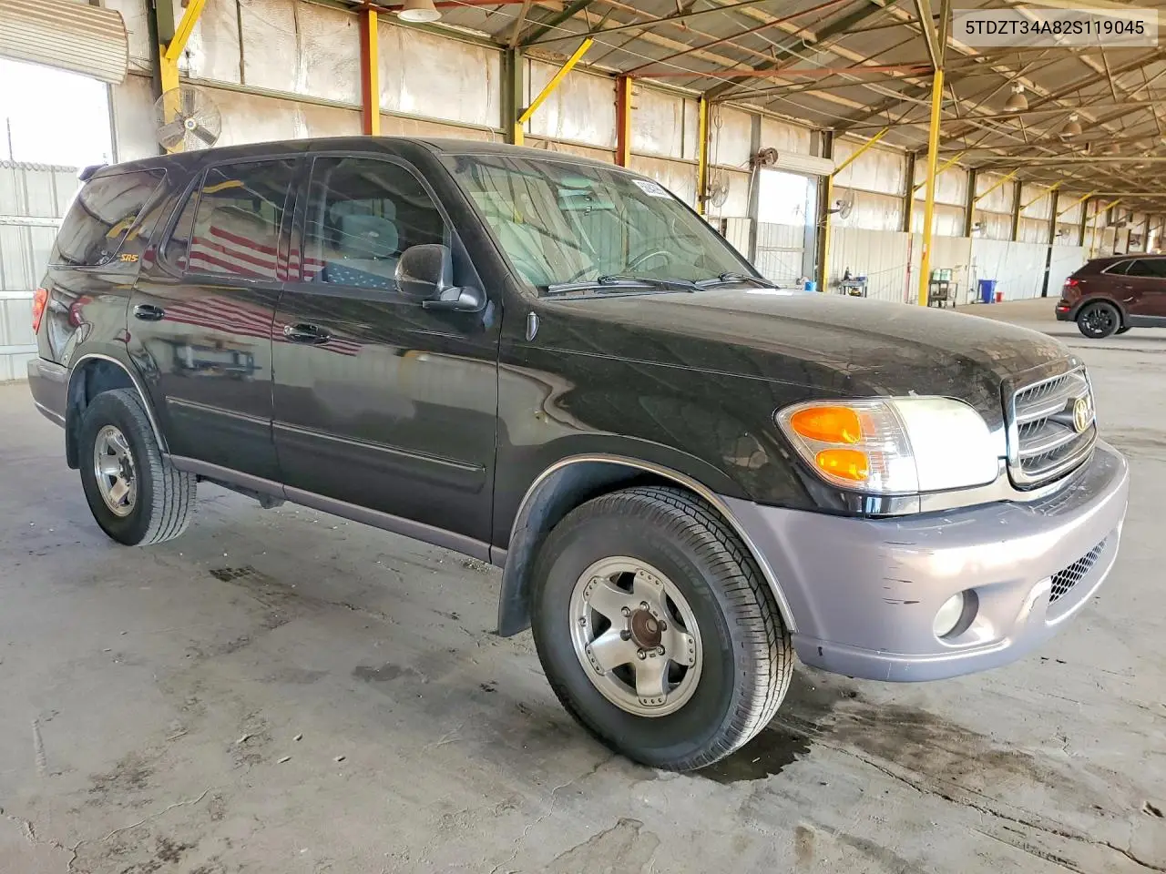 2002 Toyota Sequoia Sr5 VIN: 5TDZT34A82S119045 Lot: 58942956