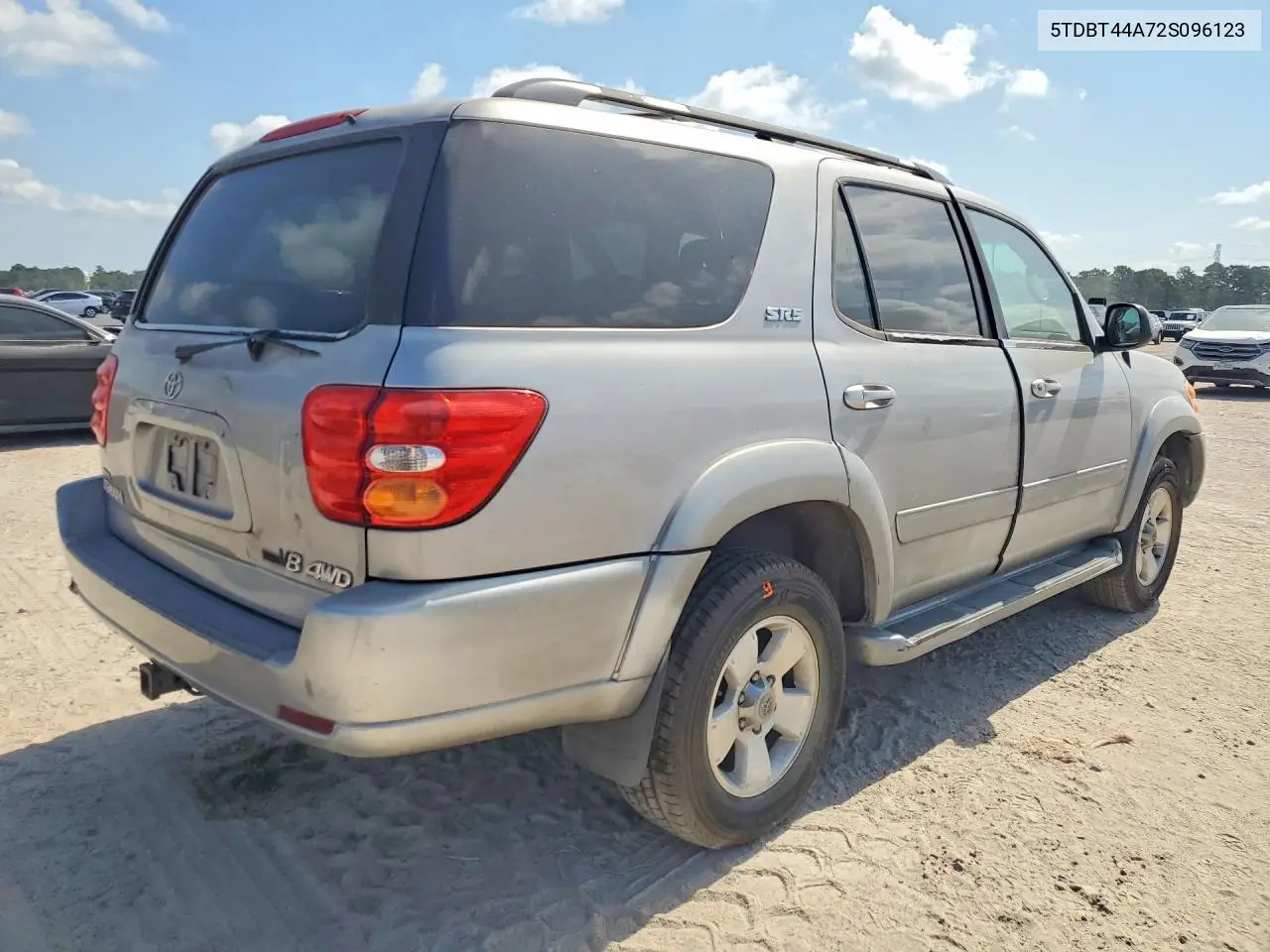 2002 Toyota Sequoia Sr5 VIN: 5TDBT44A72S096123 Lot: 59056006