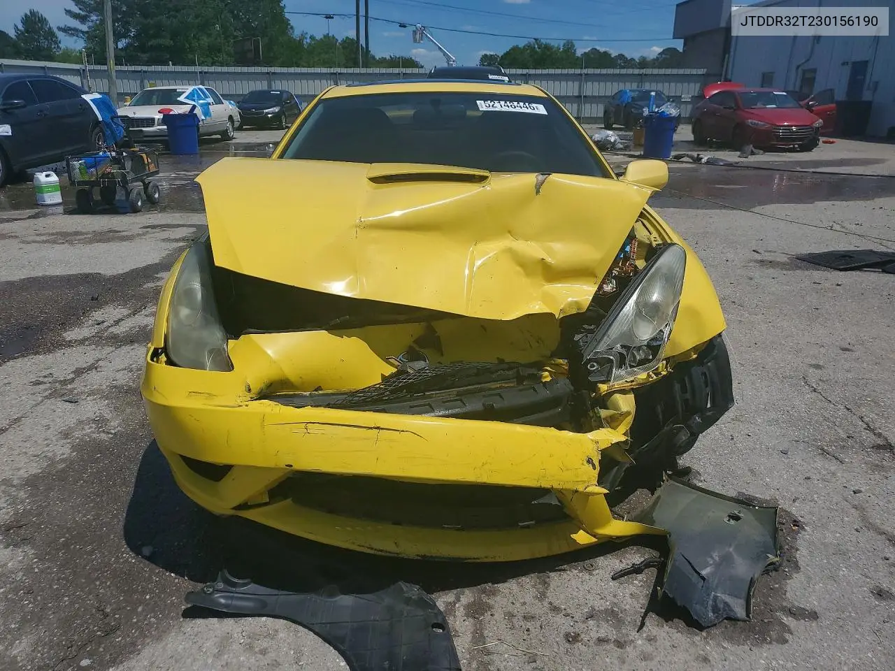 2003 Toyota Celica Gt VIN: JTDDR32T230156190 Lot: 52148446