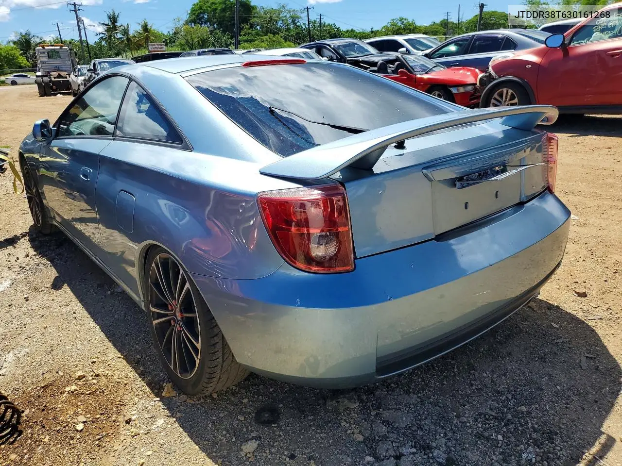 2003 Toyota Celica Gt VIN: JTDDR38T630161268 Lot: 56460986