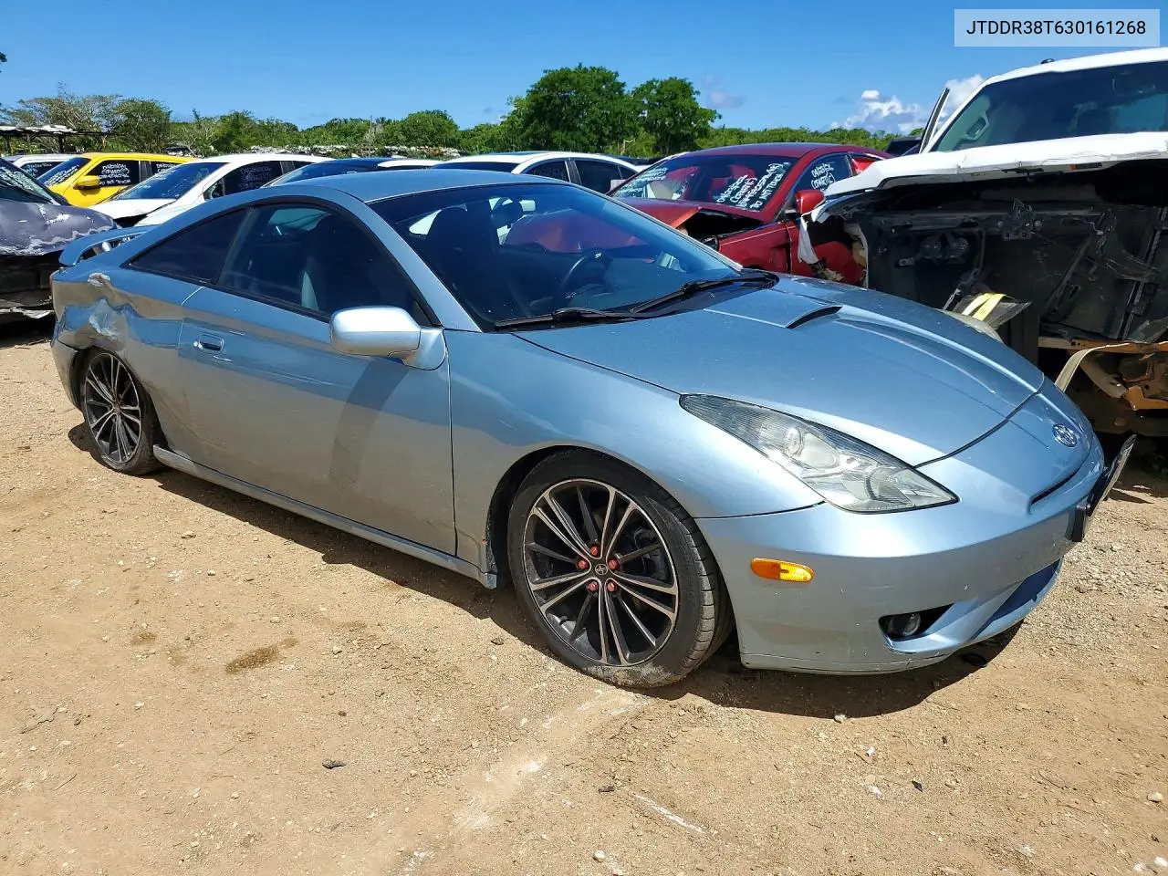 2003 Toyota Celica Gt VIN: JTDDR38T630161268 Lot: 56460986