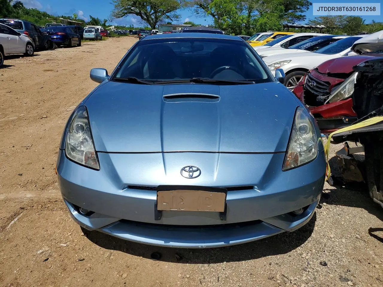 2003 Toyota Celica Gt VIN: JTDDR38T630161268 Lot: 56460986