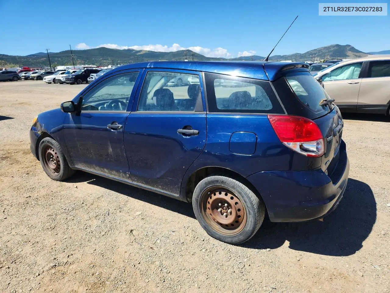 2003 Toyota Matrix Base VIN: 2T1LR32E73C027283 Lot: 57274986