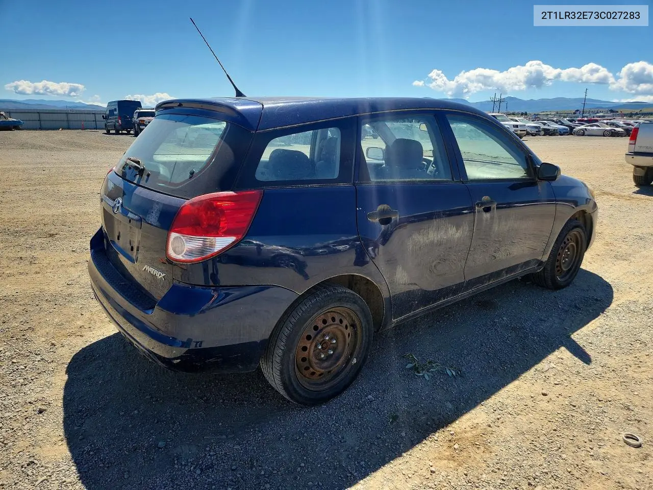 2003 Toyota Matrix Base VIN: 2T1LR32E73C027283 Lot: 57274986