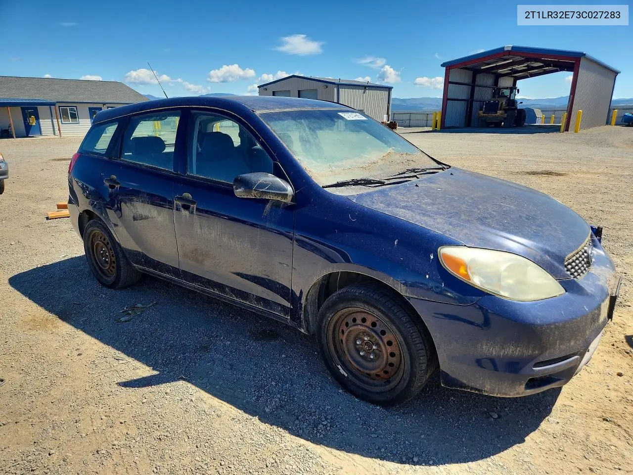 2003 Toyota Matrix Base VIN: 2T1LR32E73C027283 Lot: 57274986