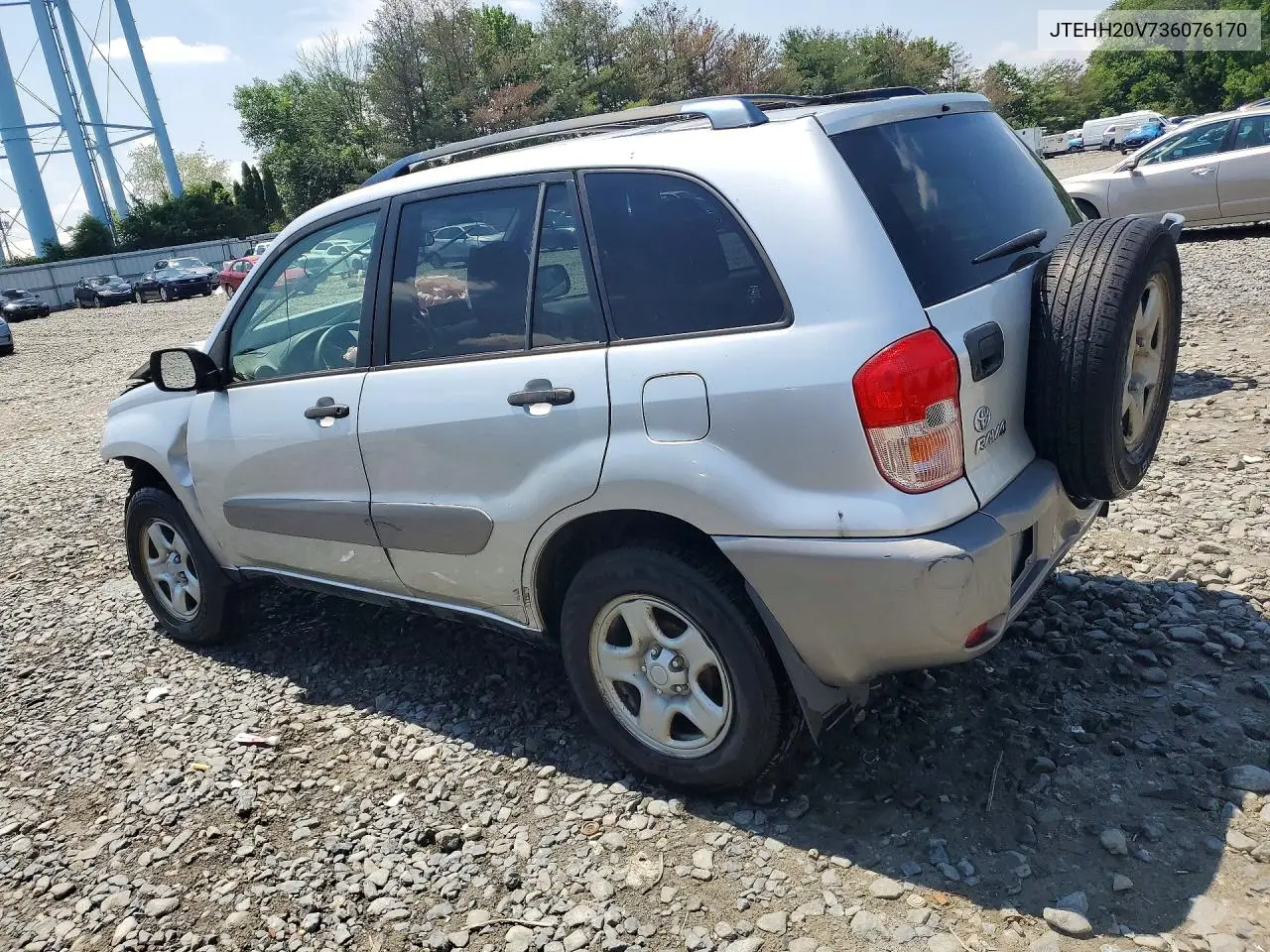 2003 Toyota Rav4 Base VIN: JTEHH20V736076170 Lot: 57336286