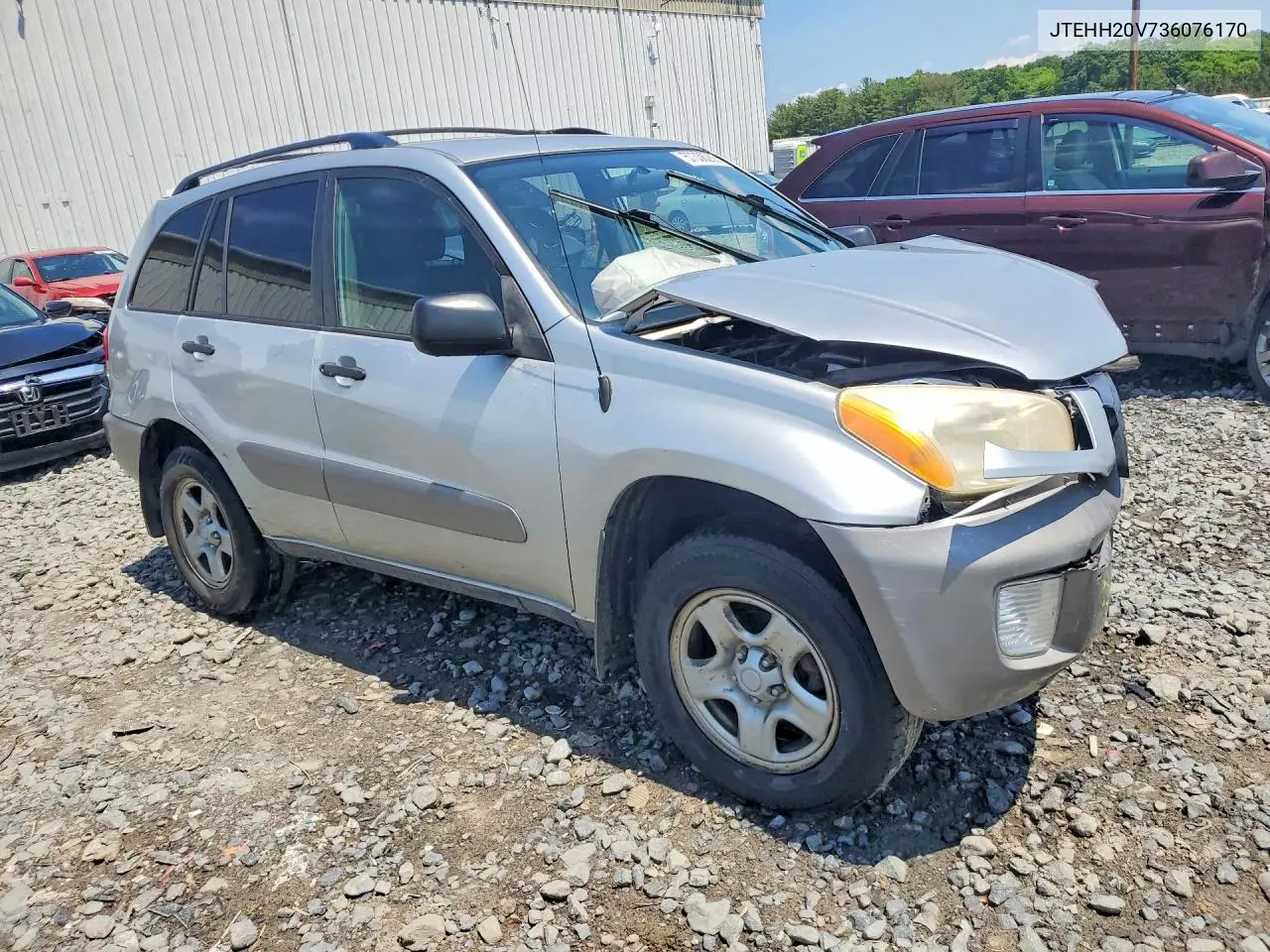 2003 Toyota Rav4 Base VIN: JTEHH20V736076170 Lot: 57336286