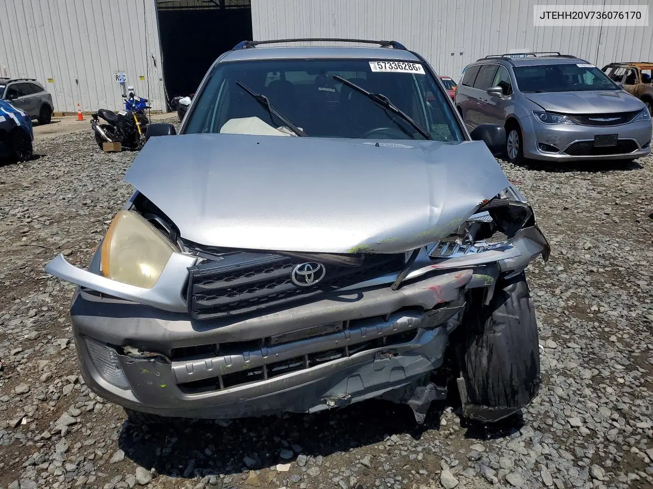 2003 Toyota Rav4 Base VIN: JTEHH20V736076170 Lot: 57336286
