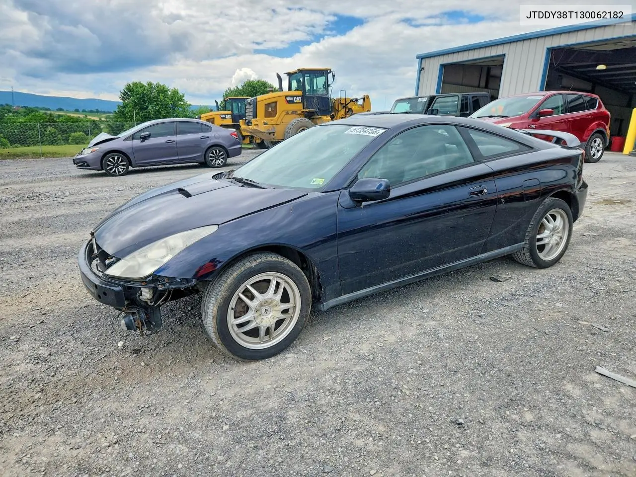 2003 Toyota Celica Gt-S VIN: JTDDY38T130062182 Lot: 57354256
