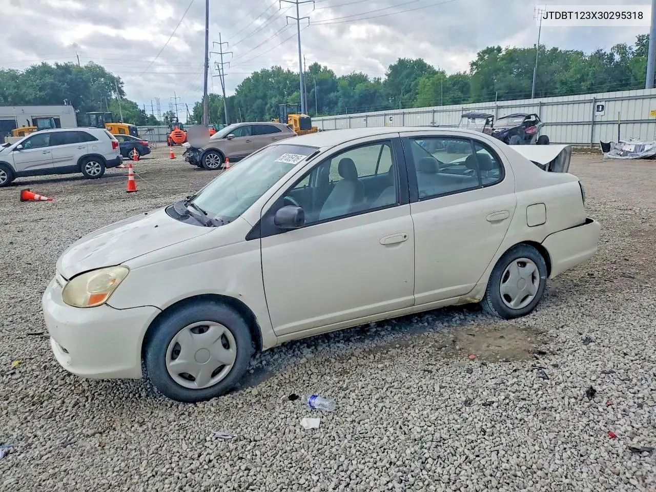 2003 Toyota Echo Base VIN: JTDBT123X30295318 Lot: 58185916