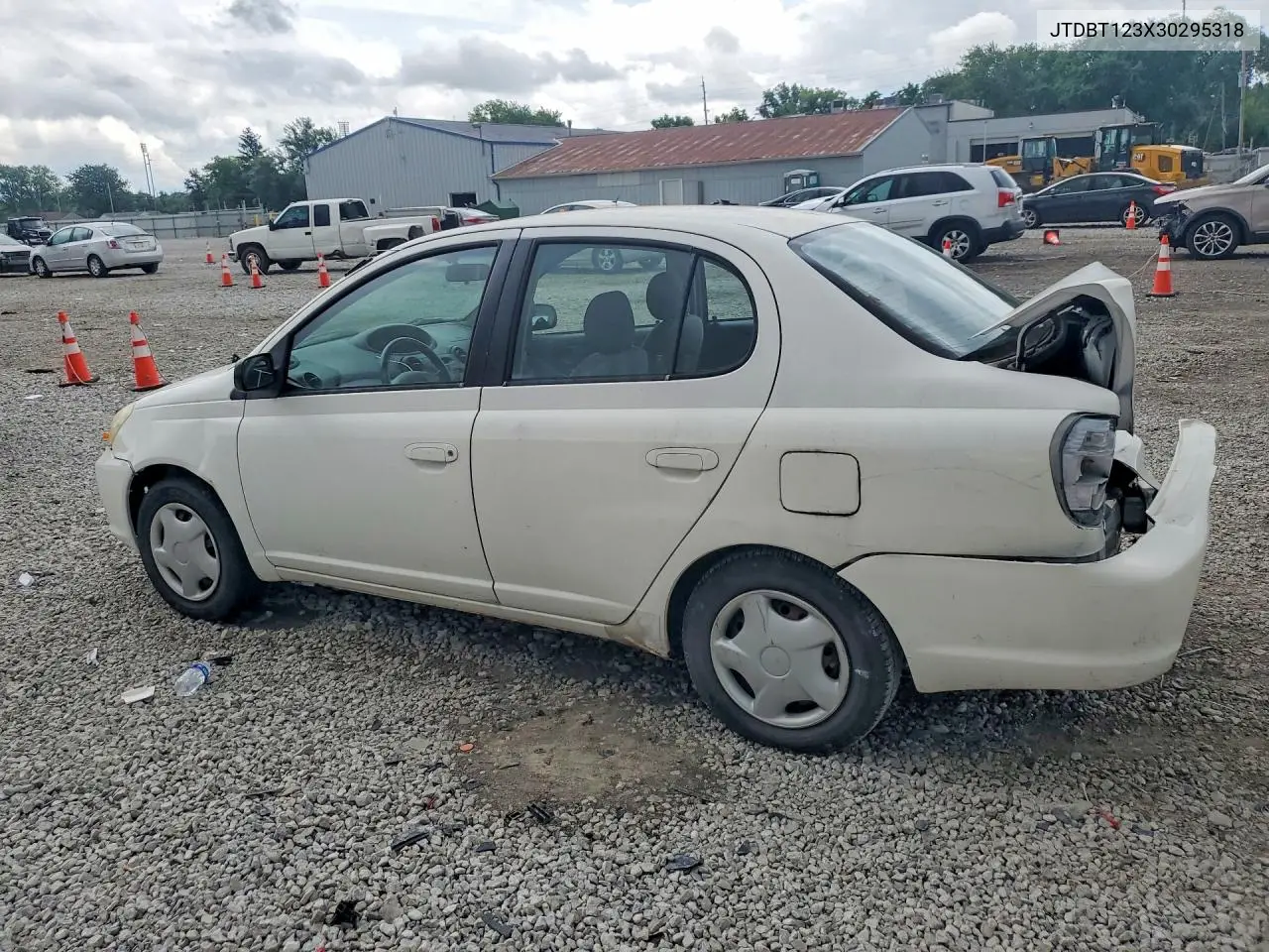 2003 Toyota Echo Base VIN: JTDBT123X30295318 Lot: 58185916