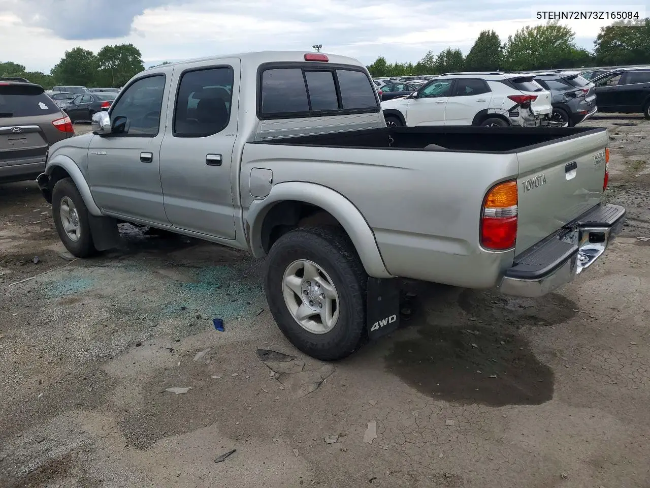 2003 Toyota Tacoma Double Cab VIN: 5TEHN72N73Z165084 Lot: 58252176