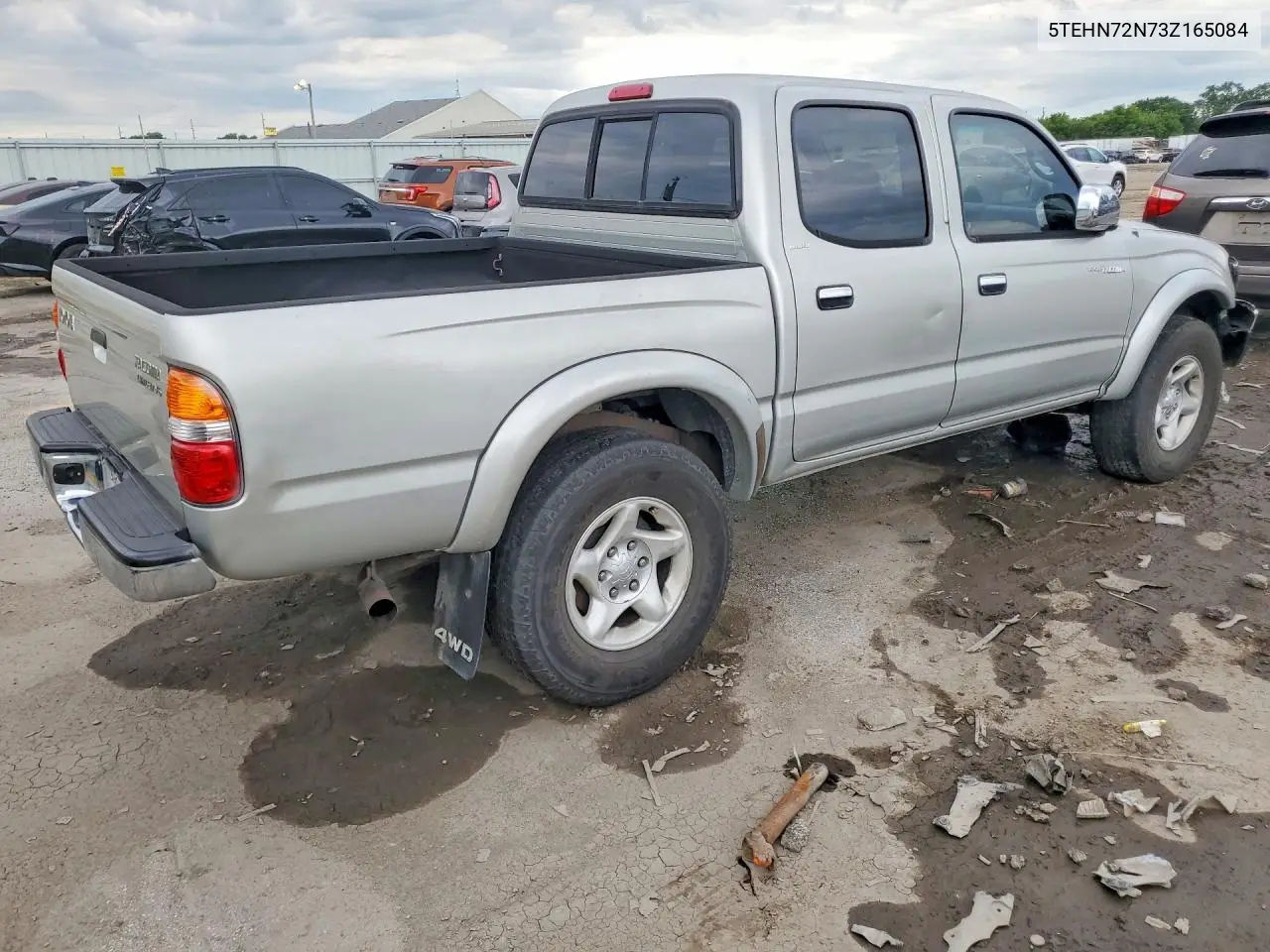 2003 Toyota Tacoma Double Cab VIN: 5TEHN72N73Z165084 Lot: 58252176